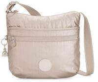 Kipling ARTO Mittelgro&szlig;e Umh&auml;ngetasche, Metallic Glow (Silber)