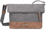 Zwei Damen Handtasche Olli OT6 erweiterbare Umh&auml;ngetasche 2/4 Liter Crossbody Bag