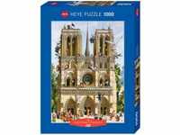 HEYE 29905 Vive La Notre Dame Standard 1000 Teile, Mehrfarbig (1000 Teile Puzzle