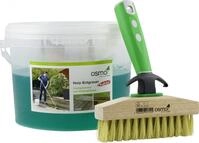 Osmo Holz-Entgrauer Kraft-Gel Farblos 2,50 l *Eimer & Ter.-Reinigungsb&uuml;rste* -