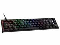Ducky ONE 2 SF Gaming Tastatur - MX-Speed-Silver - RGB LED - DE-Layout - schwarz