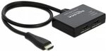 Delock 87747, HDMI Splitter 1 x HDMI in > 2 x HDMI Out 4K 60 Hz (Unterst&uuml;tzt...