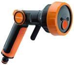 Fiskars SoftGrip-Spr&uuml;hpistole, 4 Funktionen, Mit Brause-, Flach-, Sp&uuml;l- und