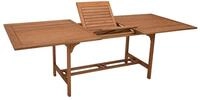 gartenmoebel-einkauf Ausziehtisch Rio 180/230x100cm, Holz Eukalyptus,