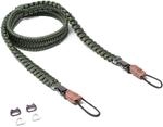C-Rope Kameragurt THE TRAVELER handgeflochten aus Paracord, Schultergurt mit