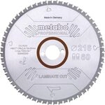 Metabo S&auml;geblatt laminate cut - professional (Ma&szlig;e: 216x2,4/1,8x30 Z60 FZ/TZ...