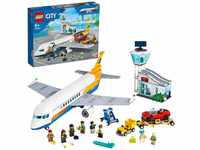 LEGO 60262 City Passagierflugzeug mit Flughafenterminal und LKW, Spielset für...