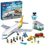 LEGO 60262 City Passagierflugzeug mit Flughafenterminal und LKW, Spielset f&uuml;r...