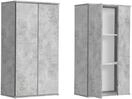 mokebo Mehrzweckschrank B&uuml;roschrank 'Der Schlanke' (60x110 cm) aus Holz...