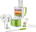Genius Feelvita Food Processor inkl. GRATIS Julienne Scheibe Set 10 tlg