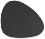 Zeller 27053 Platzset, Kunstleder, schwarz, ca. 42 x 34 cm, Tischset