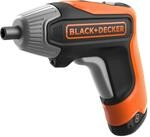 Black+Decker Akku-Schrauber (3.6 Volt, 5.Nm, mit LED-Licht, Handlicher...