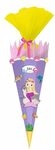 Ursus 9870013 - Schult&uuml;te Bastelset Easy Line, Meerjungfrau, sechseckig, H&ouml;he ca.