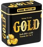 Game Factory 646252 Gold, Mini-Kartenspiel in handlicher Metalldose, ab 6 Jahren,
