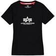 Alpha Industries New Basic T Wmn T-Shirt f&uuml;r Damen Black
