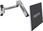 ERGOTRON LX HD Steh-Sitz Monitor Arm in Aluminium - Wandhalterung mit Constant