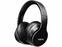 LogiLink BT0053 - Bluetooth V5.0 Active-Noise-Cancelling (ANC) Headset/Kopfhörer mit