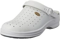 Scholl Unisex New Bonus Punched Schuh f&uuml;r Medizinisches Fachpersonal, Bianco, 43
