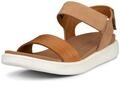 ECCO Flowtw, Damen Riemchensandalen, Braun (Lion/Cashmere 51323), 39 EU (6 UK)