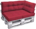 Beautissu Palettenkissen Outdoor Seitenkissen 60 x 40 cm &ndash; Auflagen f&uuml;r...