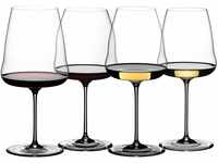 Riedel Winewings Weinglas-Verkostungsset, transparent, 4 Stück