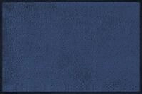 Wash+Dry Fu&szlig;matte Navy 40x60cm, innen und au&szlig;en, waschbar, blau