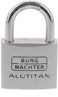 Burg-W&auml;chter Vorhangschloss, Vorh&auml;ngeschloss mit Schl&uuml;ssel, Duo Set, 6,5 mm