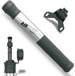 SKS GERMANY Airflex Racer Silver Fahrradpumpe f&uuml;r Rennrad-Reifen, Fahrradzubeh&ouml;r