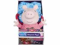 Sleepover Peppa Soft Toy Bedtime Lullaby Toy with Lights and Sounds Preschool Gift