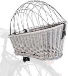TRIXIE Fahrradkorb Weide f&uuml;r Hunde bis 8 kg 35 &times; 49 &times; 55 cm - gewebter