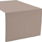Sander Tischl&auml;ufer Loft fleckabweisend Taupe Gr&ouml;&szlig;e 50x140 cm