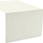 Sander Tischl&auml;ufer Loft fleckabweisend Creme Gr&ouml;&szlig;e 50x140 cm