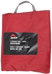 MSR Universelle Zelt-Fu&szlig;abdruck-Plane, rot, Large-85 x 51"