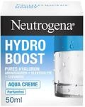 Neutrogena Hydro Boost Aqua Creme, parf&uuml;mfreie Gesichtscreme mit Hyalurons&auml;ure,