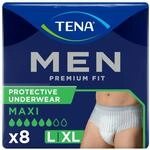Tena Herren Premium Schlauch Large, 8 Pack (L/XL)