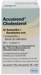 ACCUTREND CHOLESTEROL 25 Teststreifen f&uuml;r Cholesterin im Blut