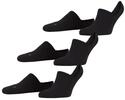 FALKE Unisex Cool Kick Invisible 3-Pack U IN Soft Breathable Quick Drying No-Show
