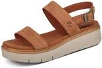 Timberland W Safari Dawn 2-Band Sandal Braun, Damen Sandale, Gr&ouml;&szlig;e EU 38.5 -...