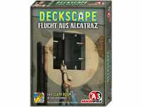 ABACUSSPIELE 38201 - Deckscape – Flucht aus Alcatraz, Escape Room Spiel,