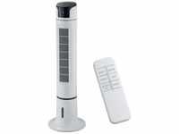 Turmventilator oszillierend & Sprühnebel Kühlfunktion, Luftbefeuchter 3 Stufen