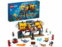 LEGO 60265 City Meeresforschungsbasis, U-Boot-Spielzeug mit...