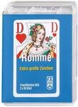 Ravensburger 27074 - Romm&eacute; Bridge Canasta, Kartenspiel-Klassiker mit gro&szlig;en