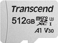 Transcend 512GB microSDXC/SDHC 300S Memory Card / Speicherkarte TS512GUSD300S...