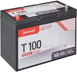 Accurat Traction LiFePO4 Batterie T100-12V, 100Ah - Lithium-Eisenphosphat