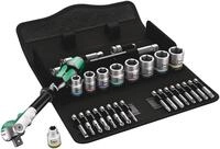 Wera 8100 SB 9 Zyklop Speed-Knarrensatz, 3/8 Zoll-Antrieb, z&ouml;llig, 29-teilig,