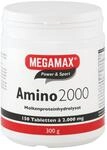 Megamax Amino 2.000 Aminos&auml;uretabletten 150 Tabletten reines Molkenproteinhydrolysat