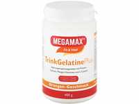 MEGAMAX Trink Gelatine Plus L-Cystein ,Mangan u. Calcium | Kollagen-Hydrolysat -
