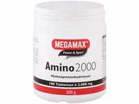 Megamax Amino 2.000 Aminosäuretabletten 100 Tabletten reines...