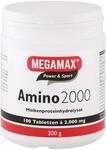 Megamax Amino 2.000 Aminos&auml;uretabletten 100 Tabletten reines Molkenproteinhydrolysat