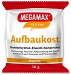 MEGAMAX Aufbaukost Vanille 30g- Ideal zur Kr&auml;ftigung und bei Untergewicht.